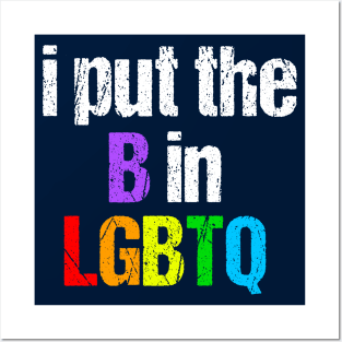 Funny Bisexual LGBTQ Posters and Art